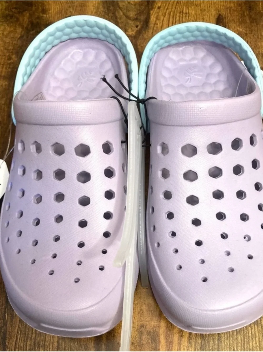 Joybees Kids Clogs Purple/blue Size J4 New (size 4)